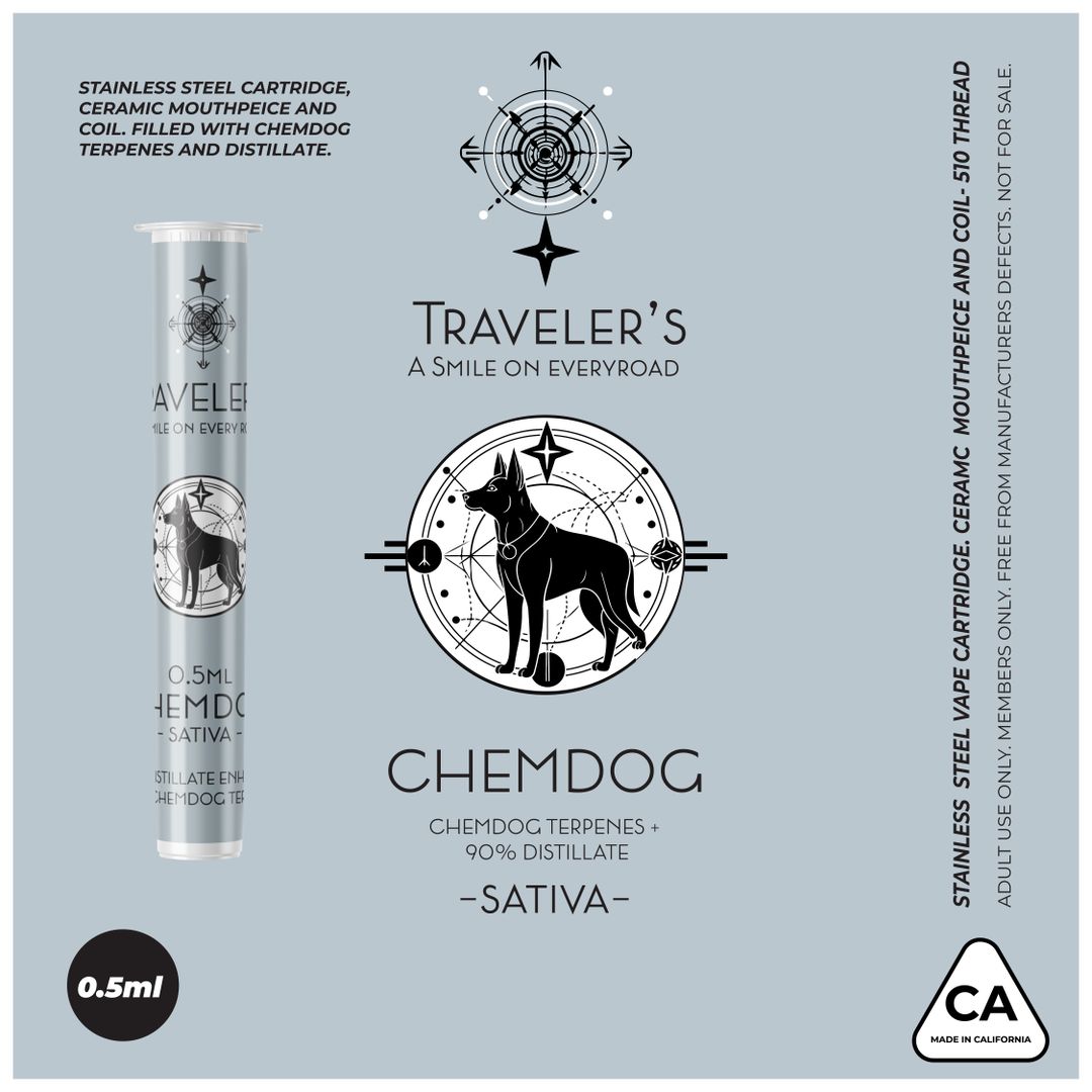 Classic Traveler's 1ml Cartridge - Chemdog