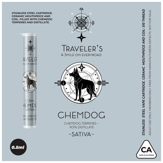 Classic Traveler's 1ml Cartridge - Chemdog