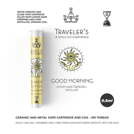 Classic Traveler's 1ml Cartridge - Lemon Haze