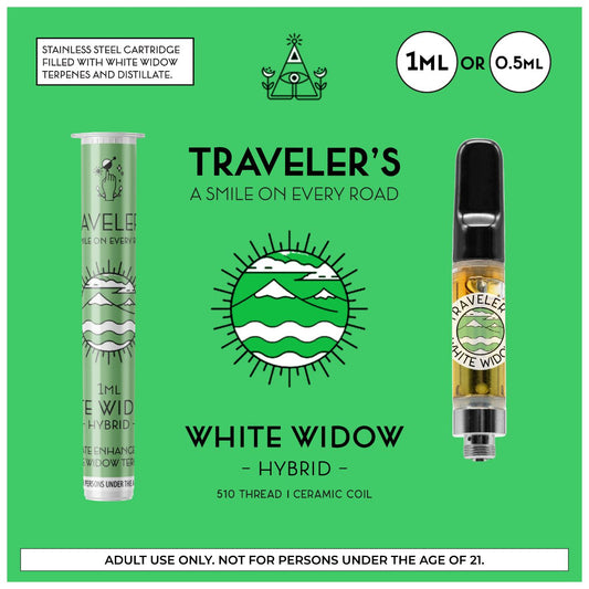 Classic Traveler's 1ml Cartridge - White Widow
